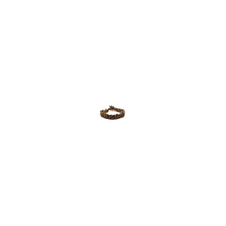 Brazalete de cristales cobre