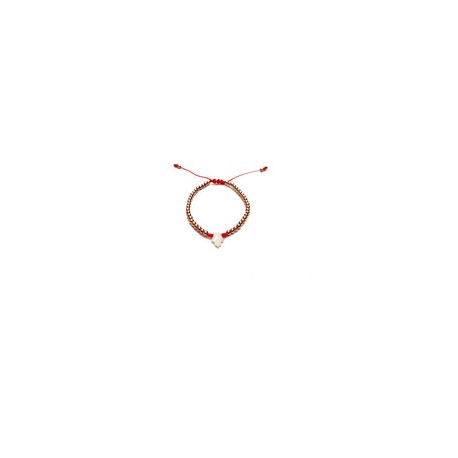Pulsera de hematita con Mano de Fatima