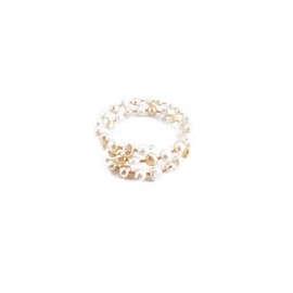 Pulsera para Mujer Perla Natural de Varias Vueltas Moderna y Elegante
