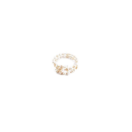 Pulsera para Mujer Perla Natural de Varias Vueltas Moderna y Elegante
