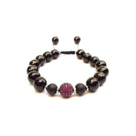 Pulsera de hombre con esfera de zirconia
