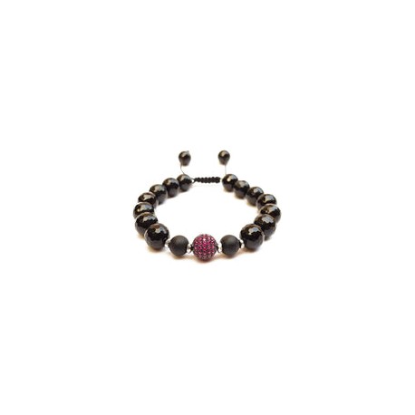 Pulsera de hombre con esfera de zirconia