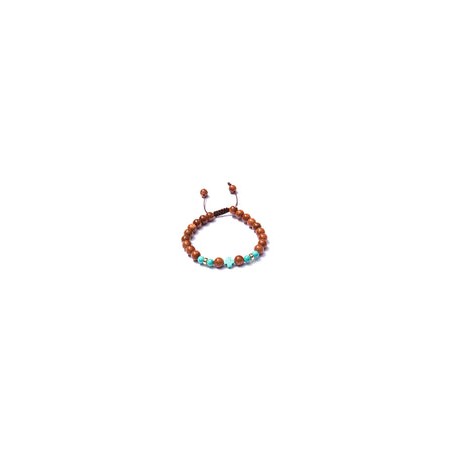 Pulsera Aventurina y Turquesa
