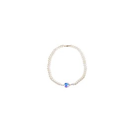Gargantilla de perlas con cristal austriaco