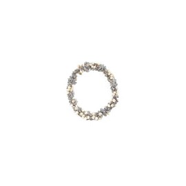 Collar de tres piezas con perla y cristales