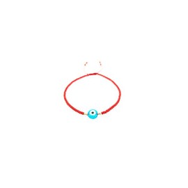 Pulsera ojo turco plano azul cielo
