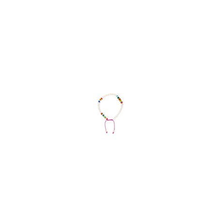 Pulsera madre perla y turquesas
