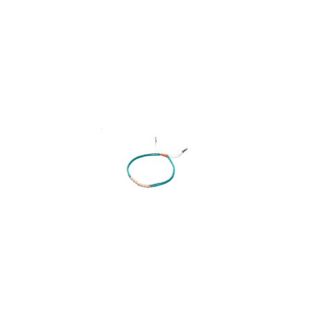 Pulsera Turquesa con Perla Natural Arroz al Centro