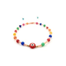 Pulsera ágatas multicolor