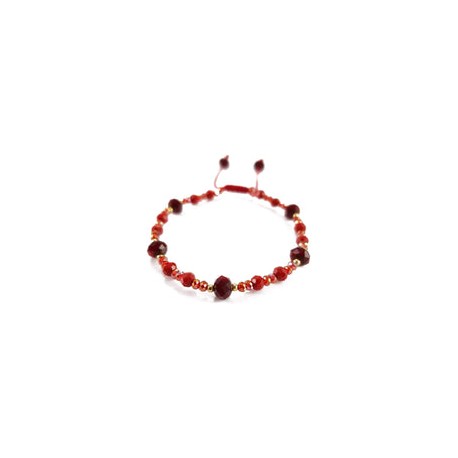 Pulsera para Protección Cristales Rojos